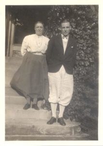 Marion E. Sparks with an Unknown Man