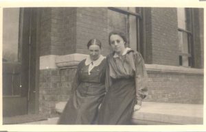 Marion E. Sparks and an Unknown Woman