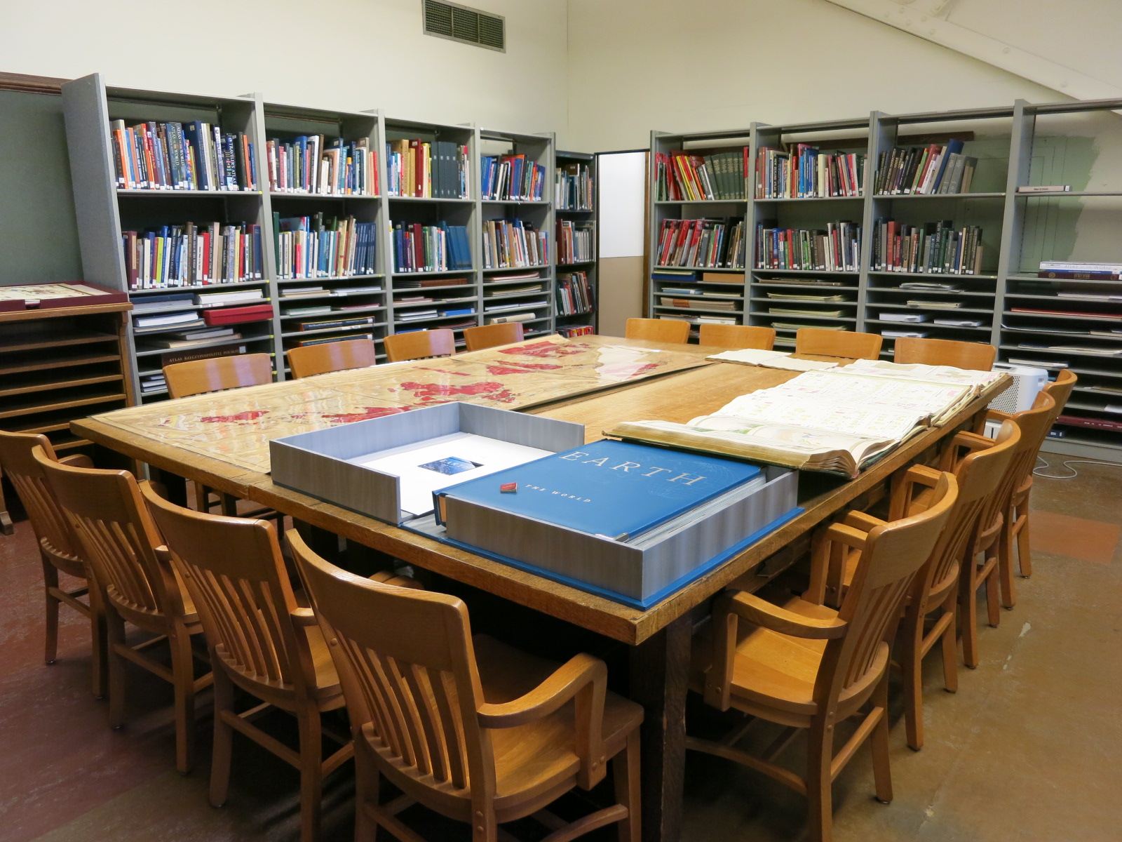 Map Library Reading Room