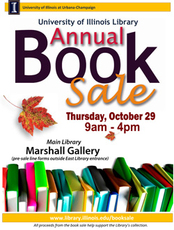 Annual Book Sale 2009 Poster
